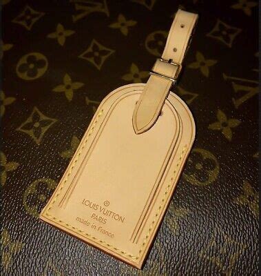 louis vuitton tags of authenticity|louis vuitton luggage name tag.